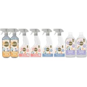 Fabulosa Ultimate Furbulosa Pet Lover’s Home Pet Cleaning Bundle, Cleaners and Fresheners, Disinfectant Sprays, Pet Urine Destroyers, 8 Pack, Mediterranean Woods Fabulosa Ultimate Furbulosa Pet Lover’s Home Pet Cleaning Bundle, Cleaners and Fresheners, Disinfectant Sprays, Pet Urine Destroyers, 8 Pack, Mediterranean Woods