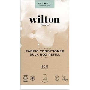 Wilton London Patchouli Eco-Friendly Gentle Fabric Conditioner 160 Washes (4L) Refill Vegan Plant-Based Biodegradable Natural Fabric Softener Packed with Essential Oils for Long Lasting Fragrance Wilton London Patchouli Eco-Friendly Gentle Fabric Conditioner 160 Washes (4L) Refill Vegan Plant-Based Biodegradable Natural Fabric Softener Packed with Essential Oils for Long Lasting Fragrance