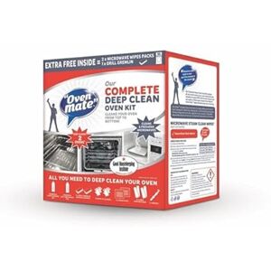 Oven Mate Complete Deep Clean Oven Kit for Easy Cleaning – Powerful Oven Cleaner & Degreaser – Removes Tough Burnt-On Grease & Grime with Easy Application Tools Oven Mate Complete Deep Clean Oven Kit for Easy Cleaning – Powerful Oven Cleaner & Degreaser – Removes Tough Burnt-On Grease & Grime with Easy Application Tools