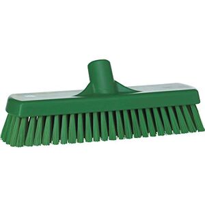 Vikan 70602 Deck Scrub, 11-3/4" Polyester Bristle, Green Vikan 70602 Deck Scrub, 11-3/4" Polyester Bristle, Green