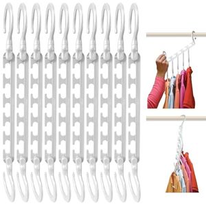 Wonder Hanger Max Pack of 10 Closet Organizer, Space Saving for Wrinkle-Free Clothes, Compact Closet Organization, Fully Assembled Hanger Closet Organizer Closet Organization & Storage White Wonder Hanger Max Pack of 10 Closet Organizer, Space Saving for Wrinkle-Free Clothes, Compact Closet Organization, Fully Assembled Hanger Closet Organizer Closet Organization & Storage White