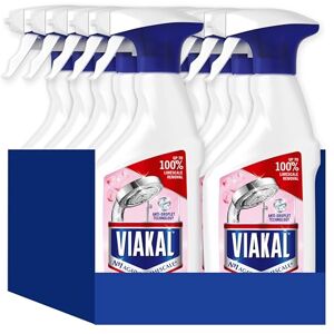 Viakal Limescale Remover Spray, Bathroom Cleaner Spray, Fresh Spring Rose Scent, 5 Litre (500 ml x 10), Toilet Cleaner Limescale Remover Viakal Limescale Remover Spray, Bathroom Cleaner Spray, Fresh Spring Rose Scent, 5 Litre (500 ml x 10), Toilet Cleaner Limescale Remover