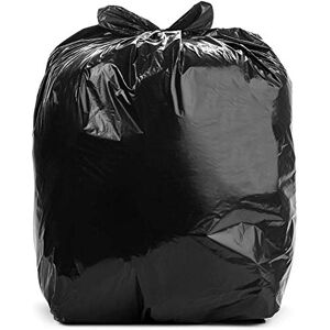 Aluf Plastics 23 Gallon To 26 Gallon For Slim Jim 1.25 MIL (eq) Black Heavy Duty Trash Bags 29" x 44" Pack of 200 For Construction, Industrial, Outdoor, & Commercial Aluf Plastics 23 Gallon To 26 Gallon For Slim Jim 1.25 MIL (eq) Black Heavy Duty Trash Bags 29" x 44" Pack of 200 For Construction, Industrial, Outdoor, & Commercial