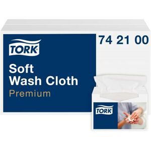 Tork Premium Disposable Wash Cloth Extra Soft and Durable 1 ply Highly Absorbent Wash Flannel For Patient Care 19.2 x 30 cm 135 Wash Cloths Tork Premium Disposable Wash Cloth Extra Soft and Durable 1 ply Highly Absorbent Wash Flannel For Patient Care 19.2 x 30 cm 135 Wash Cloths