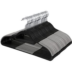 Elama Home 50-Piece Plastic Non Slip Clothes Hanger - Clothes Hanger Elama Home 50-Piece Plastic Non Slip Clothes Hanger - Clothes Hanger