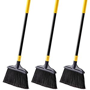 Yocada Heavy-Duty Broom Outdoor Indoor Commercial 3 PCS for Courtyard Garage Lobby Mall Market Floor Home Kitchen Room Office Pet Hair Rubbish 54Inch Yocada Heavy-Duty Broom Outdoor Indoor Commercial 3 PCS for Courtyard Garage Lobby Mall Market Floor Home Kitchen Room Office Pet Hair Rubbish 54Inch