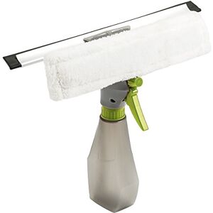 4Home 801981 Window Cleaner with Integrated Spray Bottle Grey/Green 4Home 801981 Window Cleaner with Integrated Spray Bottle Grey/Green