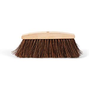 Perfetto Fibre Chestnut Wood Broom - Outdoor Suitable Perfetto Fibre Chestnut Wood Broom - Outdoor Suitable