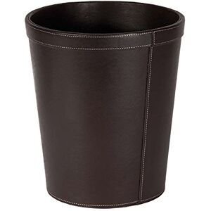 Osco Faux Leather Waste Bin – 12 Litre Square Rubbish Basket – Stylish Leather Finish Bin for Home Office, Study, Bathroom, Desk – Easy Clean Surface – Compact & Elegant Container, Single, Brown Osco Faux Leather Waste Bin – 12 Litre Square Rubbish Basket – Stylish Leather Finish Bin for Home Office, Study, Bathroom, Desk – Easy Clean Surface – Compact & Elegant Container, Single, Brown