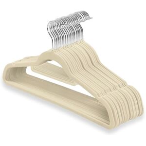 1ABOVE Premium Quality 20 pack Non-Slip Velvet Hangers (44cm) Heavy Duty Velvet Suit Hangers with Tie Bar, 360° Swivel Hooks – Space saving, sturdy to hold Jacket, Jumper & Pullover(Set of 20-IVORY) 1ABOVE Premium Quality 20 pack Non-Slip Velvet Hangers (44cm) Heavy Duty Velvet Suit Hangers with Tie Bar, 360° Swivel Hooks – Space saving, sturdy to hold Jacket, Jumper & Pullover(Set of 20-IVORY)
