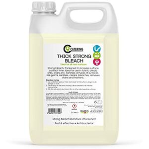 C 9 Catering Thick Strong Bleach for All Hard Surface, 5 litre C 9 Catering Thick Strong Bleach for All Hard Surface, 5 litre