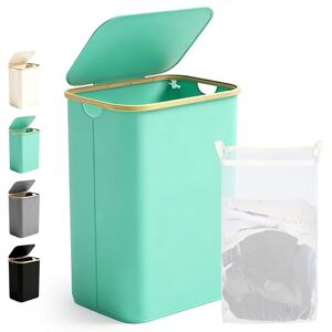 Ribelli Laundry Basket, 85 Litres, Foldable Laundry Hamper with Lid and Removable Laundry Bag, Narrow Laundry Bin for Laundry Room, Bathroom, Bedroom, Green Ribelli Laundry Basket, 85 Litres, Foldable Laundry Hamper with Lid and Removable Laundry Bag, Narrow Laundry Bin for Laundry Room, Bathroom, Bedroom, Green