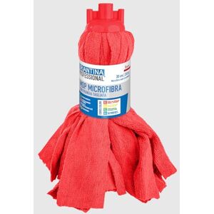 La Briantina 260g Red Cut Fringe Microfibre Mop High Absorbency for Healthcare Areas, Professional and Home Use La Briantina 260g Red Cut Fringe Microfibre Mop High Absorbency for Healthcare Areas, Professional and Home Use
