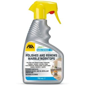 Care+ , MARBLE REFRESH, Marble Cleaner for Worktops, Polishes and Renews Kitchen Worktop, ideal for Granite, Quartz and All Natural Stone, Stain Remover, 750ml Care+ , MARBLE REFRESH, Marble Cleaner for Worktops, Polishes and Renews Kitchen Worktop, ideal for Granite, Quartz and All Natural Stone, Stain Remover, 750ml