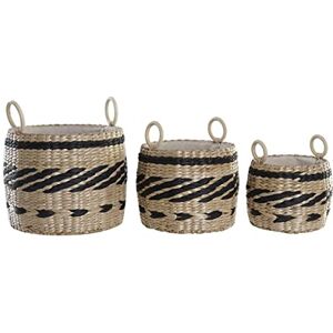 DKD Home Decor Basket Set Standard DKD Home Decor Basket Set Standard