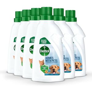 Dettol Laundry Sanitiser, Homes with pets, Fresh Breeze, 4.5L Total (750ml x 6pck) Eliminates Pet Odours, Cleanser & Disinfectant, Kills 99.9 Percent of Bacteria Dettol Laundry Sanitiser, Homes with pets, Fresh Breeze, 4.5L Total (750ml x 6pck) Eliminates Pet Odours, Cleanser & Disinfectant, Kills 99.9 Percent of Bacteria