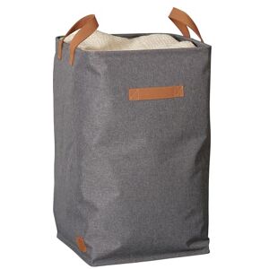 LOVE !T STORE !T LOVE IT STORE IT Premium Storage Basket with Handles Laundry Hamper Fabric Made of Linen Grey Sturdy and Versatile 35 x 35 x 58 cm LOVE !T STORE !T LOVE IT STORE IT Premium Storage Basket with Handles Laundry Hamper Fabric Made of Linen Grey Sturdy and Versatile 35 x 35 x 58 cm