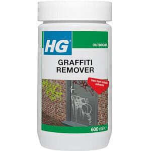 HG Graffiti Remover, Spray Paint Remover & Stain Remover Liquid, Acrylic Paint Remover, Ink Remover & Permanent Marker Remover, Effective Stain Removal for Stone, Glass, Wood & Metal 600ml HG Graffiti Remover, Spray Paint Remover & Stain Remover Liquid, Acrylic Paint Remover, Ink Remover & Permanent Marker Remover, Effective Stain Removal for Stone, Glass, Wood & Metal 600ml