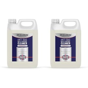 McKLords Anti-Bacterial Multi-Purpose Cleaner 10 Litre (2x5 Litre) McKLords Anti-Bacterial Multi-Purpose Cleaner 10 Litre (2x5 Litre)