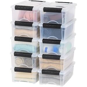 IRIS Power tool case パワー ツール ケース IRIS USA 6 Qt Stackable Plastic Storage Bins with Lids, 10 Pack BPA-Free, Made in USA See-Through Organizing Solution, Latches, Durable Nestable Containers, Secure Pull Handle Clear IRIS Power tool case パワー ツール ケース IRIS USA 6 Qt Stackable Plastic Storage Bins with Lids, 10 Pack BPA-Free, Made in USA See-Through Organizing Solution, Latches, Durable Nestable Containers, Secure Pull Handle Clear