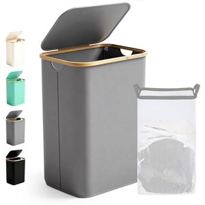 Ribelli Laundry Basket 85 Litres, Foldable Laundry Hamper with Lid and Removable Laundry Bag, Laundry Bin Narrow for Laundry Room, Bathroom, Bedroom, Grey Ribelli Laundry Basket 85 Litres, Foldable Laundry Hamper with Lid and Removable Laundry Bag, Laundry Bin Narrow for Laundry Room, Bathroom, Bedroom, Grey
