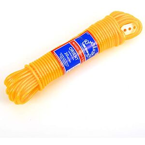 EVERLASTO 50m 'Orient' PVC Clothes/Washing Line 4.8mm Thick Yellow EVERLASTO 50m 'Orient' PVC Clothes/Washing Line 4.8mm Thick Yellow