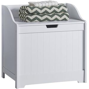 Bath Vida Priano Bathroom Laundry Cabinet Storage Cupboard Chest Bin Wooden Basket Unit, White Bath Vida Priano Bathroom Laundry Cabinet Storage Cupboard Chest Bin Wooden Basket Unit, White
