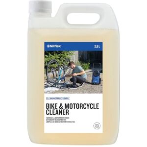 Nilfisk Bike & Motorcycle Cleaner Pressure Washer Detergent for Two-Wheeled Vehicles (2.5 L) Nilfisk Bike & Motorcycle Cleaner Pressure Washer Detergent for Two-Wheeled Vehicles (2.5 L)