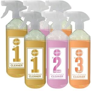 Fabulosa Multi Purpose Spray, All Purpose Multi Surface Cleaner, Cleans and Freshens, Odour Removing 750ml, 6 Pack, No.1, No.2, No.3 Bundle Fabulosa Multi Purpose Spray, All Purpose Multi Surface Cleaner, Cleans and Freshens, Odour Removing 750ml, 6 Pack, No.1, No.2, No.3 Bundle