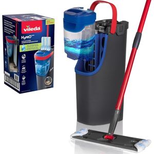 Vileda H2PrO Microfibre Flat Mop - Water Separation - Compact Storage - 1.2L Water Use - Easy One-Handed Vileda H2PrO Microfibre Flat Mop - Water Separation - Compact Storage - 1.2L Water Use - Easy One-Handed