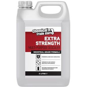 Chemical Trade Store – Multi Purpose Descaler – 5L – Lactic Acid-Based Liquid – Eco-Conscious Limescale Remover – For Kettles – Coffee Machines – Irons – Showerheads – Bulk Cleaning Solution Chemical Trade Store – Multi Purpose Descaler – 5L – Lactic Acid-Based Liquid – Eco-Conscious Limescale Remover – For Kettles – Coffee Machines – Irons – Showerheads – Bulk Cleaning Solution