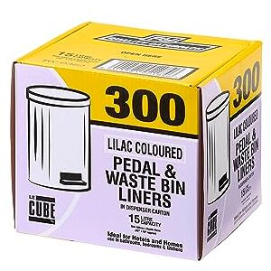 Le Cube Pedal Bin Liner Dispenser - Bin Liner Dispenser 300 Pack Le Cube Pedal Bin Liner Dispenser - Bin Liner Dispenser 300 Pack