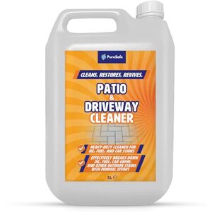 Palmsafe Pure Safe Patio & Driveway Cleaner 5L Heavy-Duty Outdoor for Oil, Fuel, Grease & Tyre Marks – Concrete, Stone & Paving Slab Cleaner – Powerful Stain Remover Palmsafe Pure Safe Patio & Driveway Cleaner 5L Heavy-Duty Outdoor for Oil, Fuel, Grease & Tyre Marks – Concrete, Stone & Paving Slab Cleaner – Powerful Stain Remover