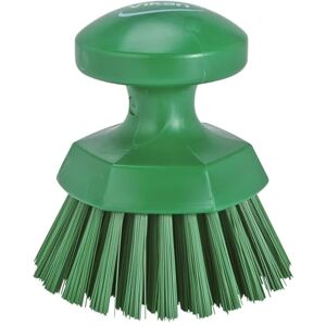 Vikan Round Hand-Held Scrub Brush/Keg Brush, Polypropylene, Polyester Bristle, Vikan Round Hand-Held Scrub Brush/Keg Brush, Polypropylene, Polyester Bristle,