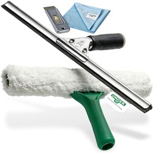 Unger Unitec 4-in 1 Advanced Window Cleaning Kit Starter Set, Indoor & Outdoor Professional Window Cleaning Equipment, Squeegee, Washer for Windows, Safety Scraper, Microwipe Microfibre Cloth Unger Unitec 4-in 1 Advanced Window Cleaning Kit Starter Set, Indoor & Outdoor Professional Window Cleaning Equipment, Squeegee, Washer for Windows, Safety Scraper, Microwipe Microfibre Cloth