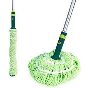 Pine-Sol Microfiber Self Wringing – Easy Squeeze Twist Design for Wet Mopping Household Cleaning Tool for Tile, Linoleum, Laminate Floors Extendable Metal Handle, Stainless Steel, Green Pine-Sol Microfiber Self Wringing – Easy Squeeze Twist Design for Wet Mopping Household Cleaning Tool for Tile, Linoleum, Laminate Floors Extendable Metal Handle, Stainless Steel, Green