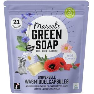 Marcel's Green Soap Laundry Capsules - Biodegradable, Vegan, Eco-label - 21 pcs Marcel's Green Soap Laundry Capsules - Biodegradable, Vegan, Eco-label - 21 pcs