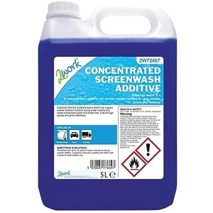 2WORK Screen Wash Additive Concentrate Formula 5 Litre 2W72467 2WORK Screen Wash Additive Concentrate Formula 5 Litre 2W72467