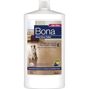 Bona Wood Floor Polish Protect & Maintain Gloss Finish 1 Litre Bona Wood Floor Polish Protect & Maintain Gloss Finish 1 Litre