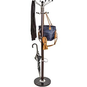 BAKAJI Taglia Unica 2832669 Coat Stand Metal Alloy Steel Brown BAKAJI Taglia Unica 2832669 Coat Stand Metal Alloy Steel Brown