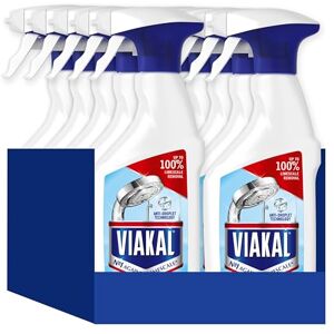 Viakal Limescale Remover Spray, Classic, Cleaning Products, Bathroom Cleaner Spray, 5 Litre (500 ml x 10), Toilet Cleaner Limescale Remover Viakal Limescale Remover Spray, Classic, Cleaning Products, Bathroom Cleaner Spray, 5 Litre (500 ml x 10), Toilet Cleaner Limescale Remover