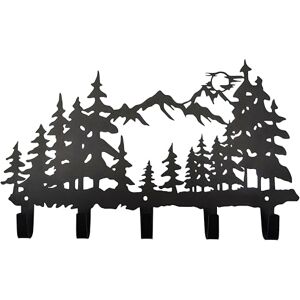 VIVICOMFY Metal Tree Coat Hooks Wall Art Decor-Tree Hangers and Key Holder-Clothes Rack and Backpack Hanger-Forest Theme Hooks Sweet Home Decor for Storage, Living Room, Hallway, Office (Black) VIVICOMFY Metal Tree Coat Hooks Wall Art Decor-Tree Hangers and Key Holder-Clothes Rack and Backpack Hanger-Forest Theme Hooks Sweet Home Decor for Storage, Living Room, Hallway, Office (Black)