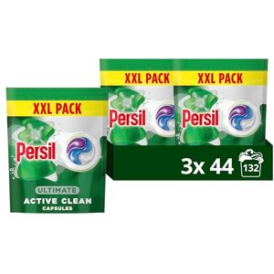 Persil Ultimate Active Clean Washing Capsules our best odour-fighting laundry capsules for 14 days of freshness 132 washes (3x 44) Persil Ultimate Active Clean Washing Capsules our best odour-fighting laundry capsules for 14 days of freshness 132 washes (3x 44)