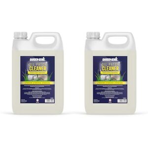 Garden Genie Oil Patch Cleaner Removes Tough Stains from Driveways & Patios 10 Litre (2x5 Litre), Clear Garden Genie Oil Patch Cleaner Removes Tough Stains from Driveways & Patios 10 Litre (2x5 Litre), Clear