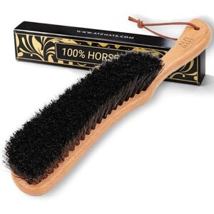 Atzi Hats Hat Brush Clothes Brush for Suits Lint Brush Felt Cowboy Hat Cleaner Suit Brush Laundress Lint Roller Wool Cashmere Velvet Furniture Pet Hair Cleaning Kit 100% Horsehair Bristle, 1 Pack Atzi Hats Hat Brush Clothes Brush for Suits Lint Brush Felt Cowboy Hat Cleaner Suit Brush Laundress Lint Roller Wool Cashmere Velvet Furniture Pet Hair Cleaning Kit 100% Horsehair Bristle, 1 Pack