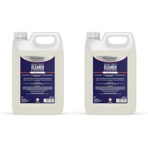 McKLords Heavy Duty Cleaner and Degreaser, 10 Litre (2x5 Litre) Clear McKLords Heavy Duty Cleaner and Degreaser, 10 Litre (2x5 Litre) Clear
