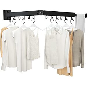 Kelisiting Retractable Clothes Drying Rack,2 Fold Black-Laundry Drying Rack,Space Saver,Premium Foldable Durable Clothes Rack,for Laundry,Balcony,Bathroom,Patio,Dormitory,Apartment Kelisiting Retractable Clothes Drying Rack,2 Fold Black-Laundry Drying Rack,Space Saver,Premium Foldable Durable Clothes Rack,for Laundry,Balcony,Bathroom,Patio,Dormitory,Apartment