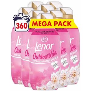 Lenor Outdoorable Fabric Conditioner 360 Washes (8x45), Dreamy Jasmine Ultra Concentrated Freshness Lenor Outdoorable Fabric Conditioner 360 Washes (8x45), Dreamy Jasmine Ultra Concentrated Freshness