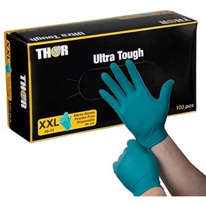 ABENA Gloves Nitrile XXL Green Disposable Gloves Pack of 100 Suitable for Food Handling, Mechanic, Cleaning, Hair Styling, Nail Tech, Barber ABENA Gloves Nitrile XXL Green Disposable Gloves Pack of 100 Suitable for Food Handling, Mechanic, Cleaning, Hair Styling, Nail Tech, Barber