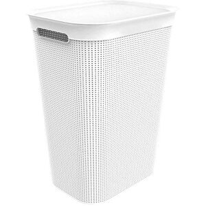 Rotho , Brisen, Laundry collector 50 l, Plastic (PP) BPA-free, mistletoe white, 50l (43,1 x 34,0 x 52,9 cm) Rotho , Brisen, Laundry collector 50 l, Plastic (PP) BPA-free, mistletoe white, 50l (43,1 x 34,0 x 52,9 cm)